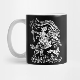 Demon Riding a Goat ~ Dark Edition Mug